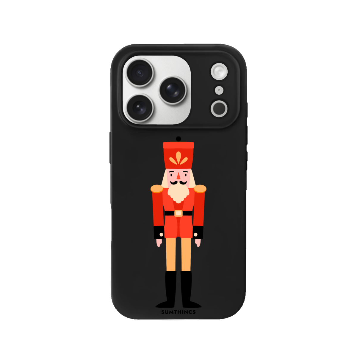 iPhone 17 Pro Nutcracker Premium Telefon Kılıfı Siyah - SUMTHINCS