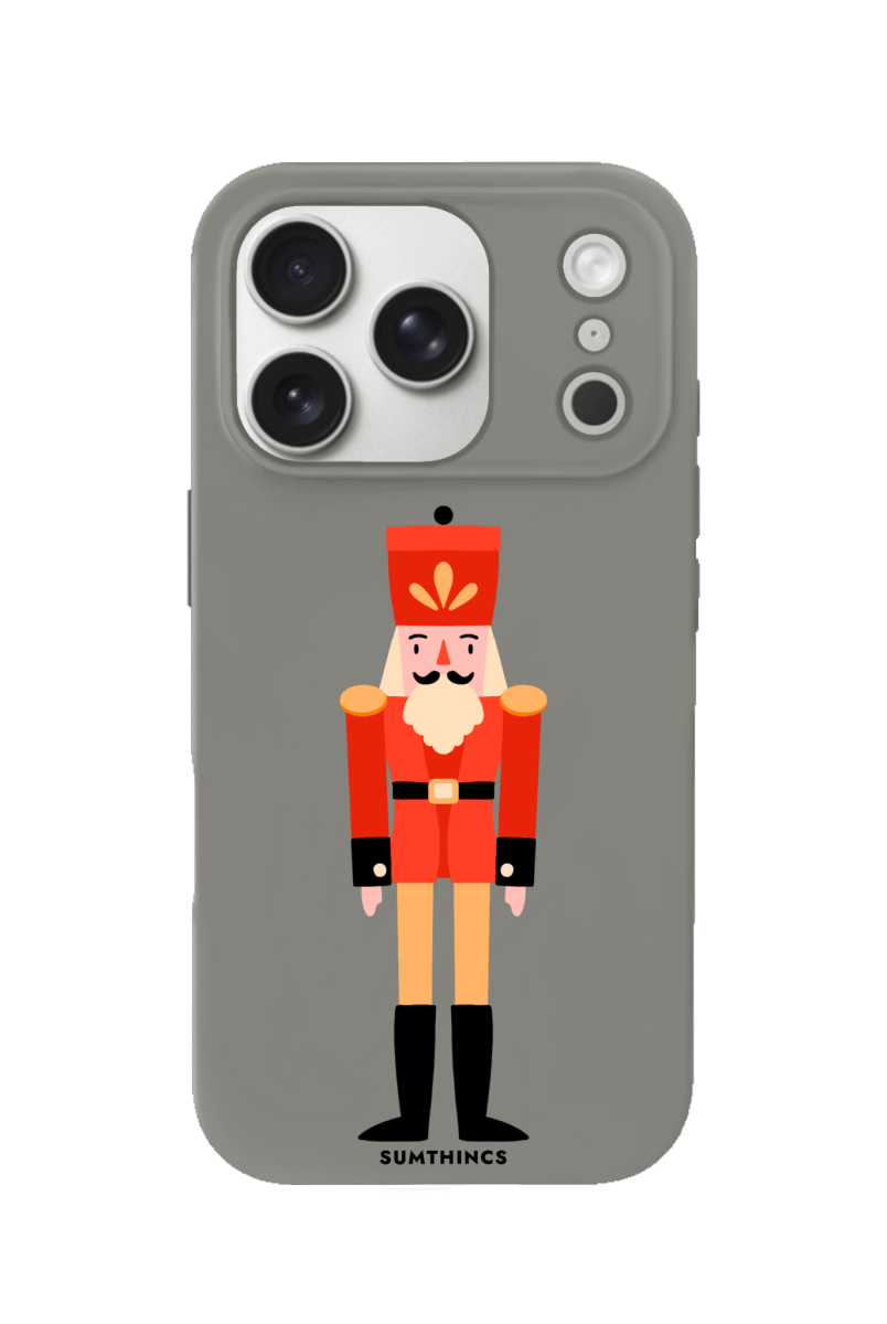 iPhone 17 Pro Nutcracker Premium Telefon Kılıfı Gri - SUMTHINCS