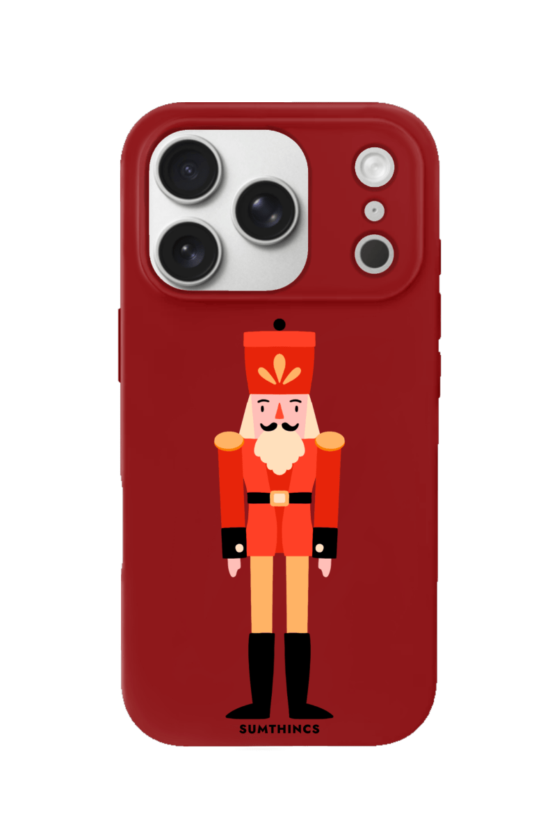 iPhone 17 Pro Nutcracker Premium Telefon Kılıfı Kırmızı - SUMTHINCS