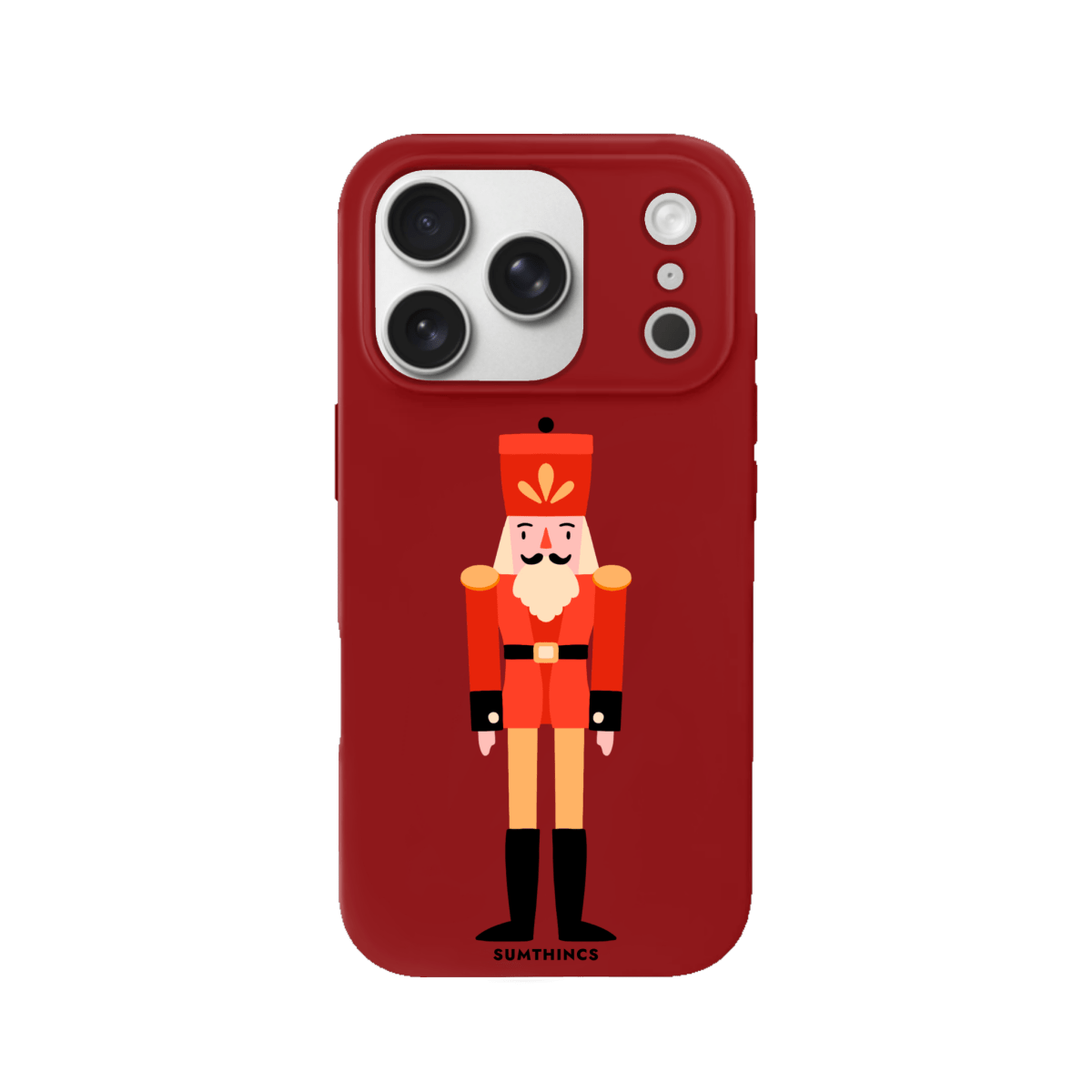 iPhone 17 Pro Nutcracker Premium Telefon Kılıfı Kırmızı - SUMTHINCS