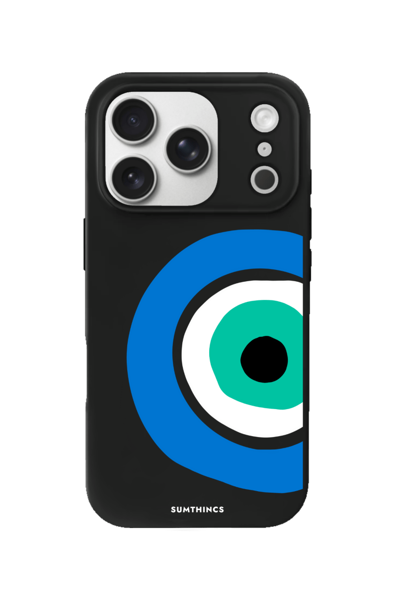 iPhone 17 Pro Ocean Eye Premium Telefon Kılıfı Siyah - SUMTHINCS