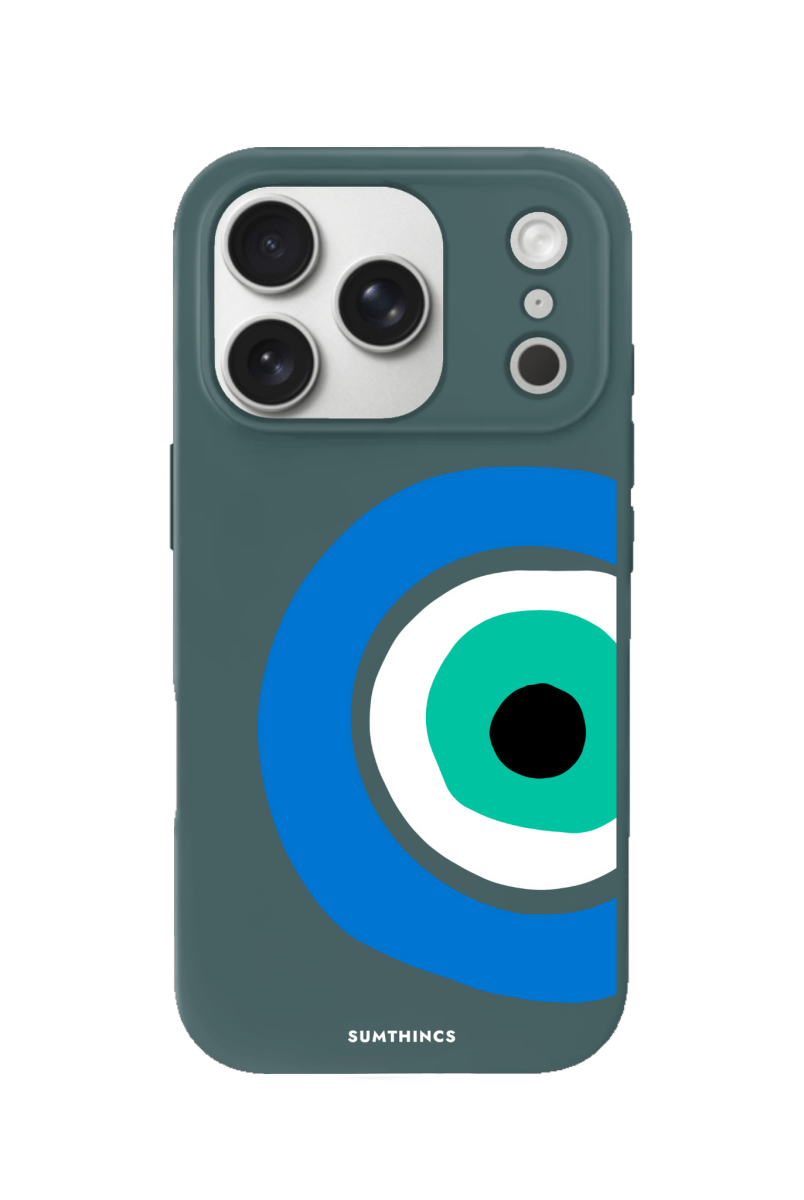 iPhone 17 Pro Ocean Eye Premium Telefon Kılıfı Kaktüs Yeşili - SUMTHINCS