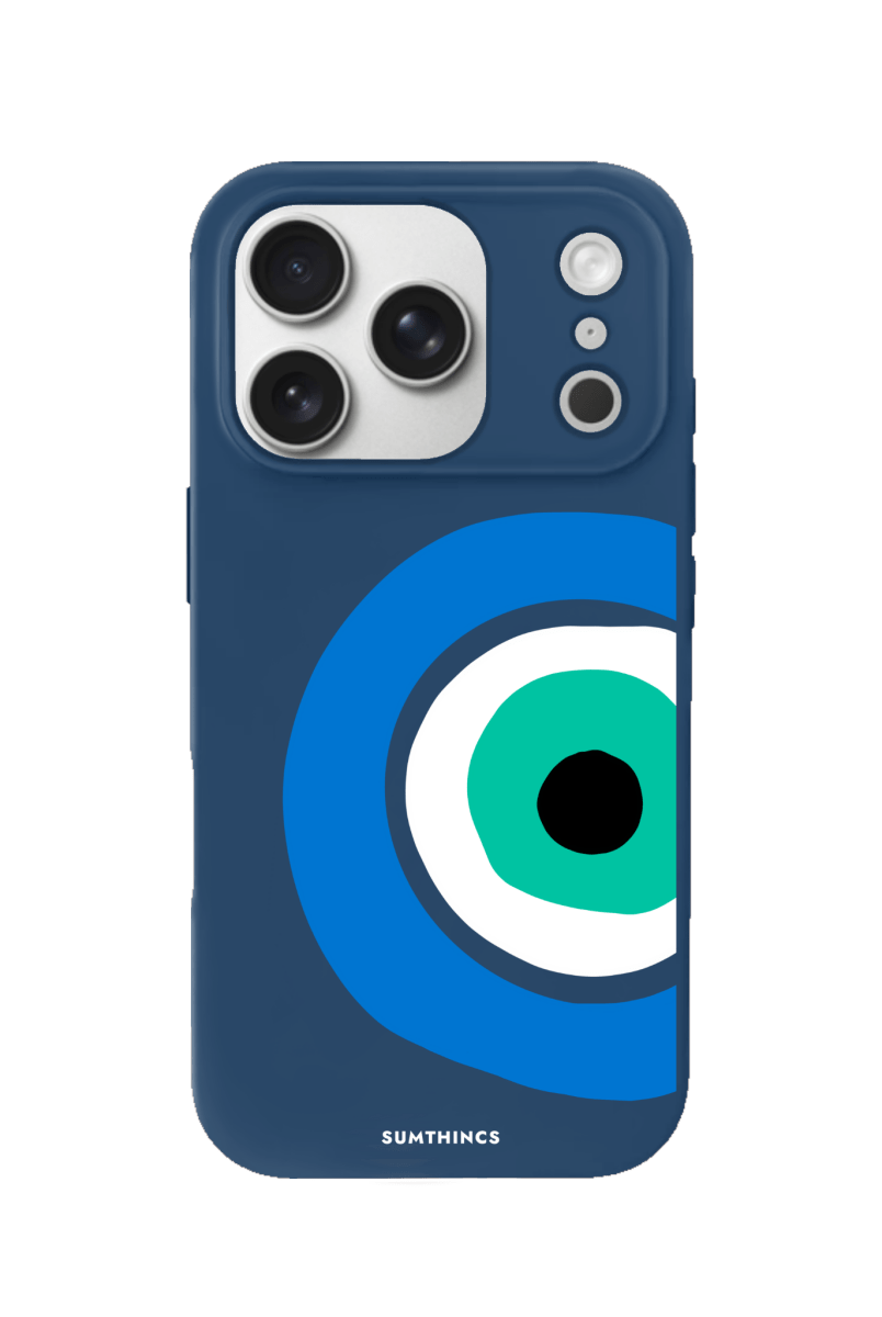 iPhone 17 Pro Ocean Eye Premium Telefon Kılıfı Pasifik Mavi - SUMTHINCS