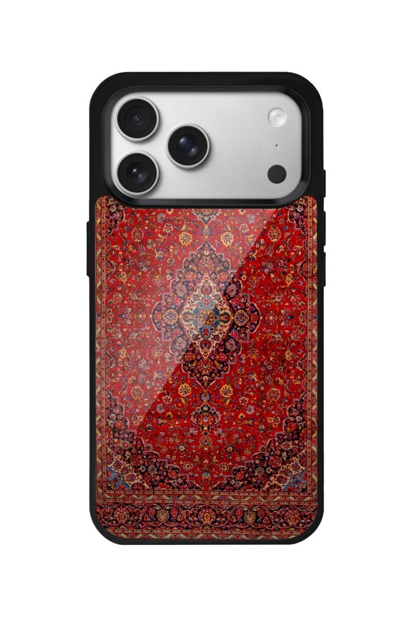 iPhone 17 Pro Red Carpet Glossy Cam Telefon Kılıfı - Sumthincs