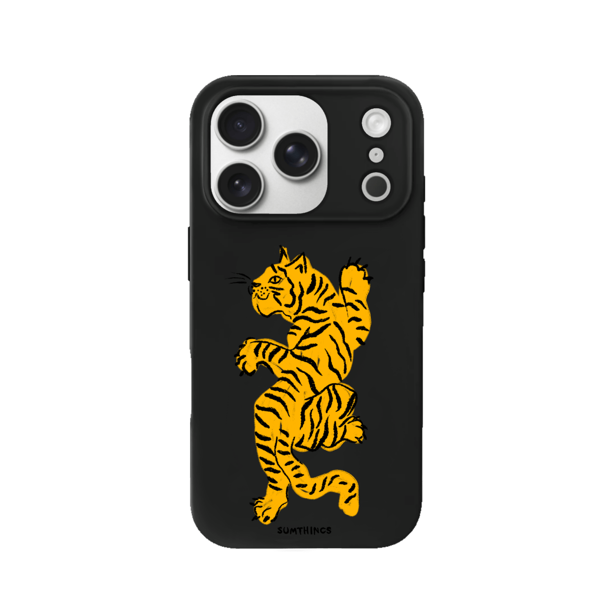 iPhone 17 Pro ROAR Premium Telefon Kılıfı Siyah - SUMTHINCS