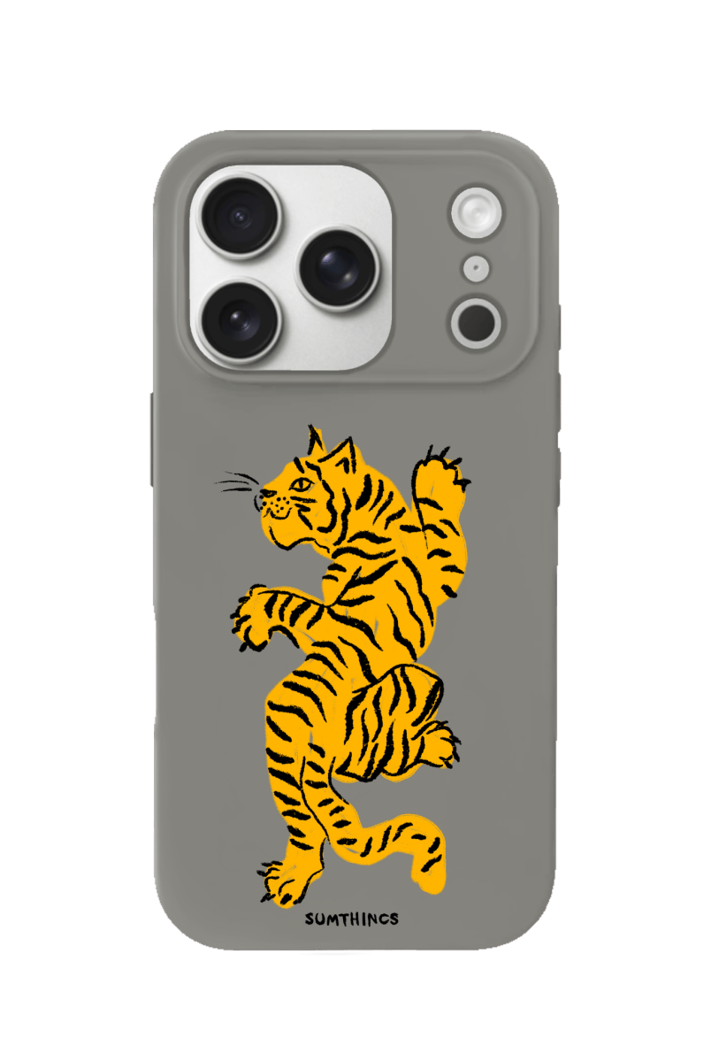 iPhone 17 Pro ROAR Premium Telefon Kılıfı Gri - SUMTHINCS