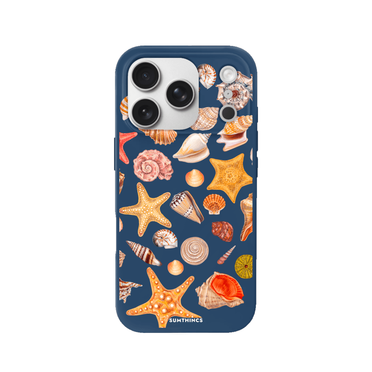 iPhone 17 Pro Shells Premium Telefon Kılıfı Pasifik Mavi - SUMTHINCS