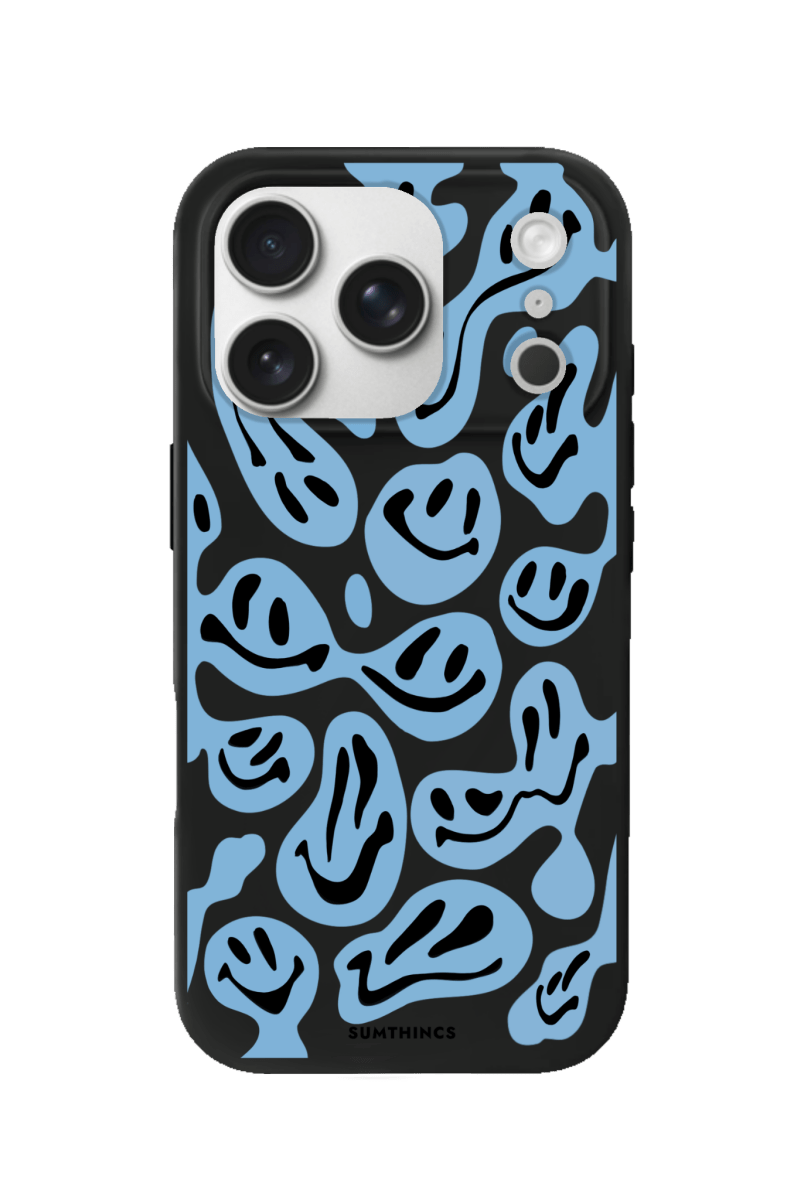 iPhone 17 Pro Smiley Premium Telefon Kılıfı Siyah - SUMTHINCS