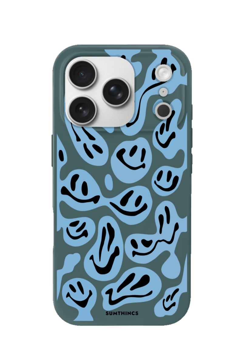 iPhone 17 Pro Smiley Premium Telefon Kılıfı Kaktüs Yeşili - SUMTHINCS