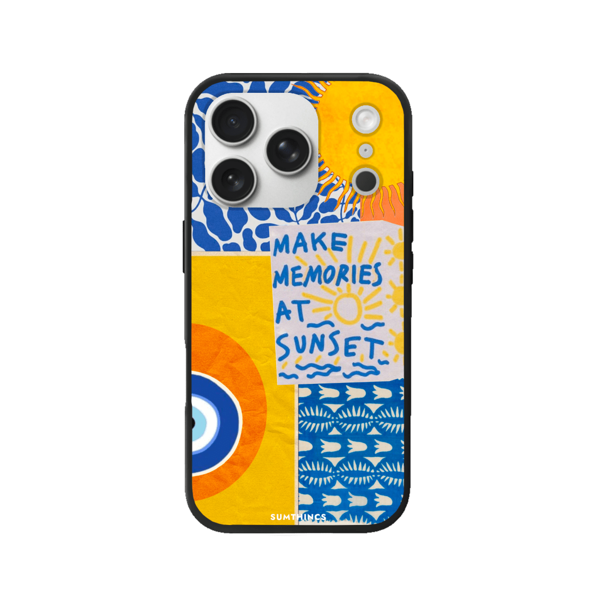iPhone 17 Pro Sunset Collage Premium Telefon Kılıfı - SUMTHINCS