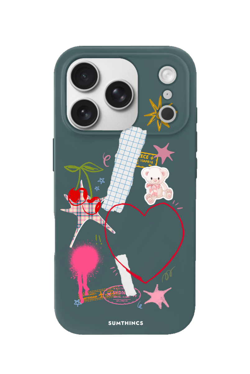 iPhone 17 Pro Sweet Chaos Premium Telefon Kılıfı Kaktüs Yeşili - SUMTHINCS