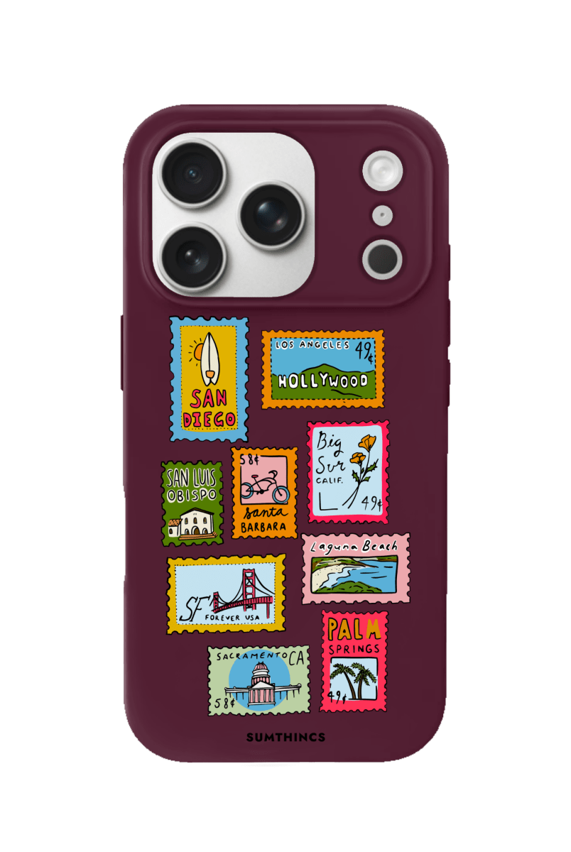 iPhone 17 Pro The Grand Tour Premium Telefon Kılıfı Bordo - SUMTHINCS