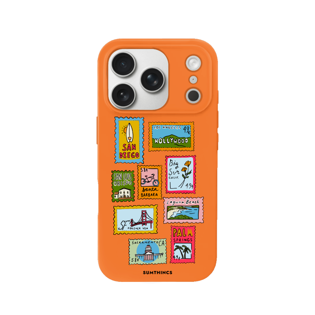 iPhone 17 Pro The Grand Tour Premium Telefon Kılıfı Turuncu - SUMTHINCS