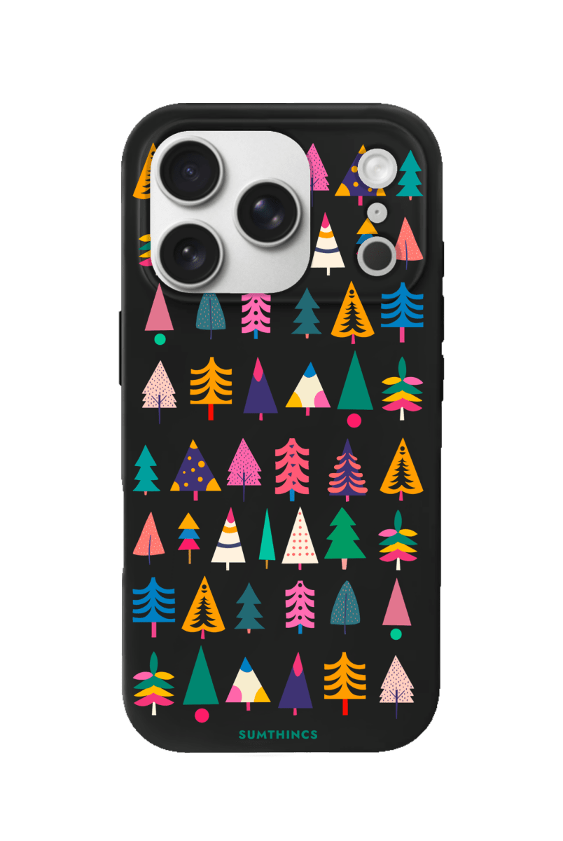 iPhone 17 Pro Tiny Forest Premium Telefon Kılıfı Siyah - SUMTHINCS
