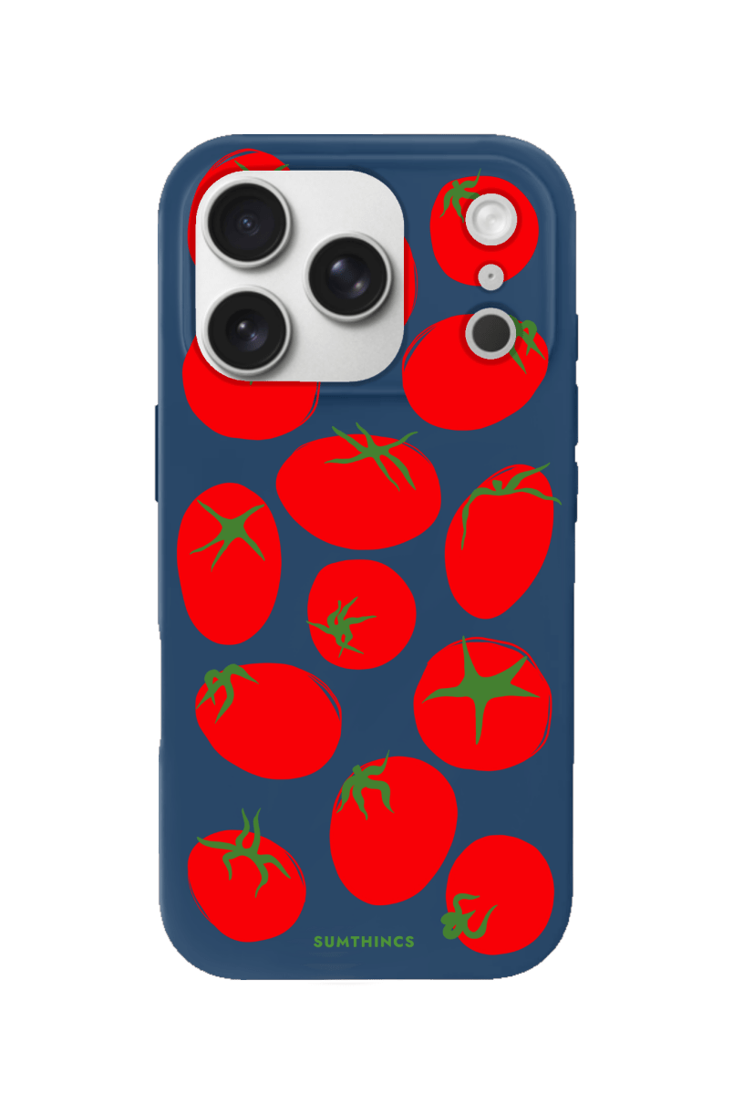 iPhone 17 Pro Tomatoes Premium Telefon Kılıfı Pasifik Mavi - SUMTHINCS