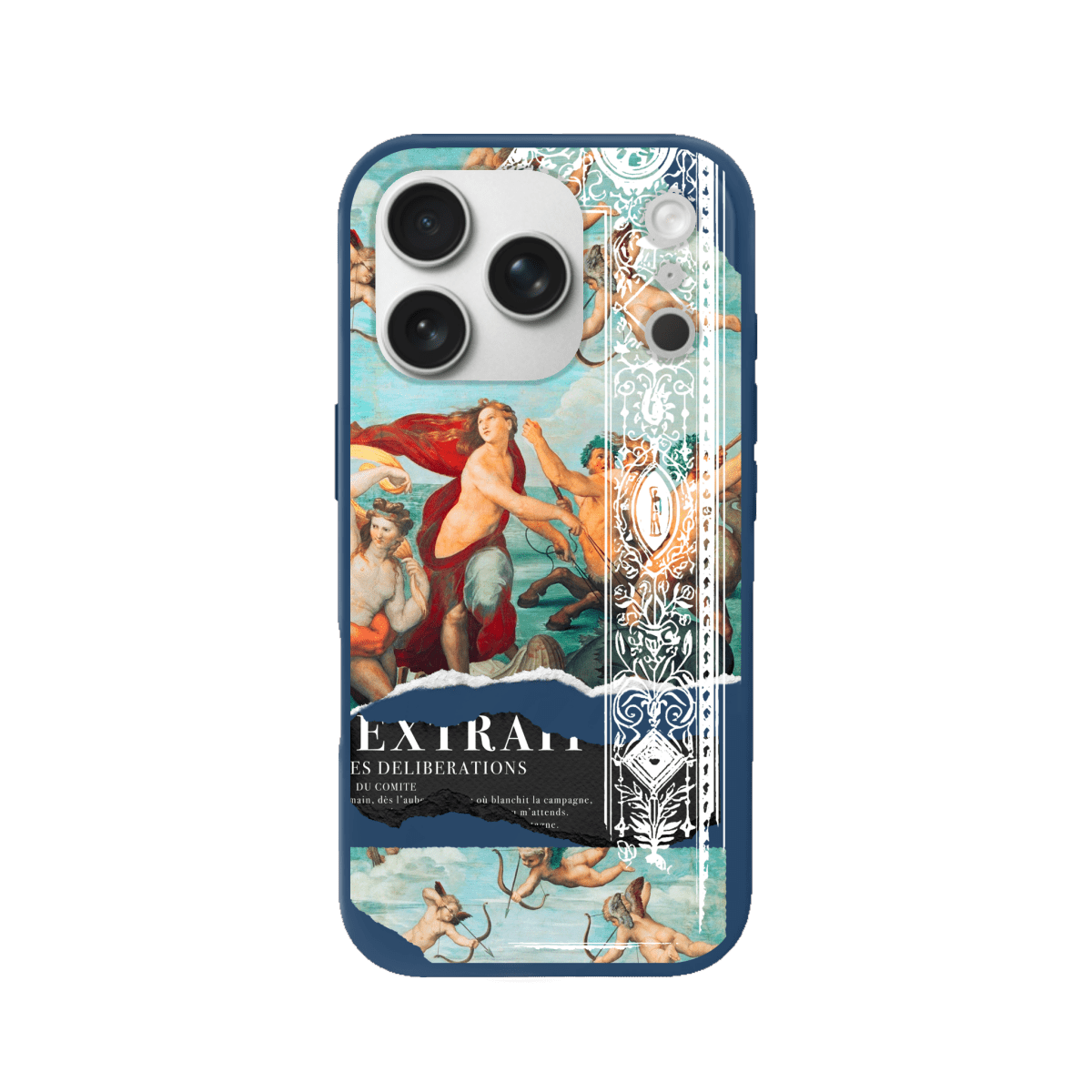 iPhone 17 Pro Triumph of Galatea Premium Telefon Kılıfı Pasifik Mavi - SUMTHINCS