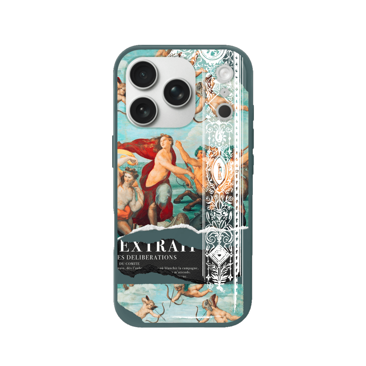 iPhone 17 Pro Triumph of Galatea Premium Telefon Kılıfı Kaktüs Yeşili - SUMTHINCS