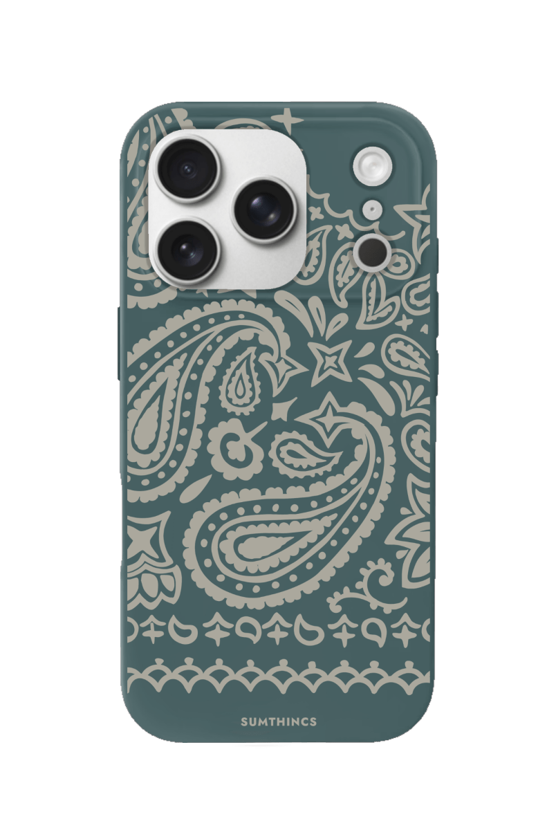 iPhone 17 Pro Urban Bandana Premium Telefon Kılıfı Kaktüs Yeşili - SUMTHINCS