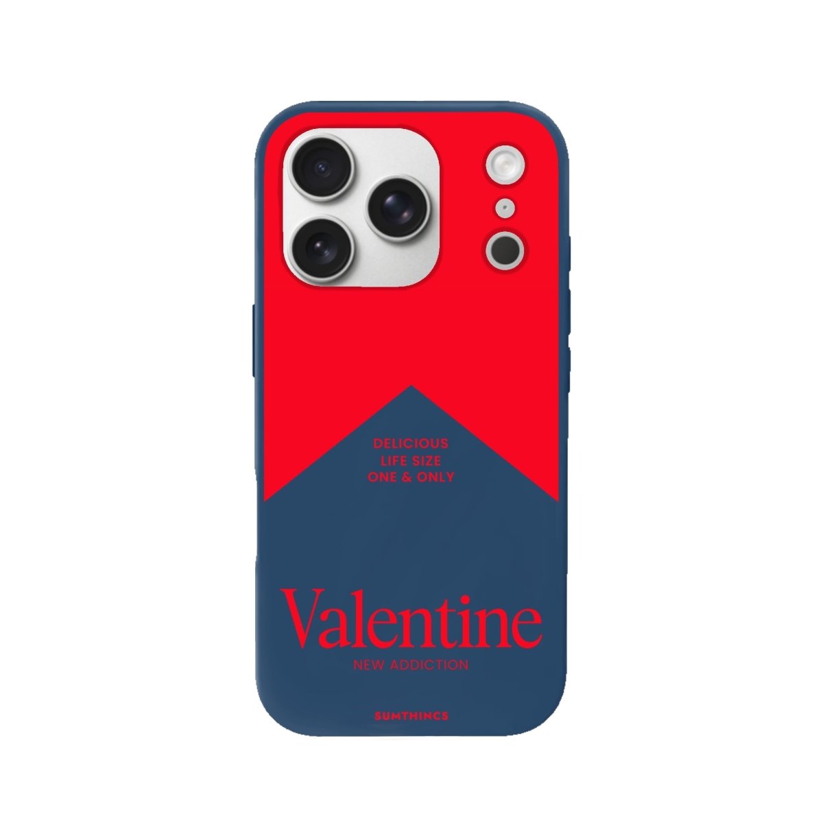 iPhone 17 Pro Valentine Premium Telefon Kılıfı Pasifik Mavi - SUMTHINCS