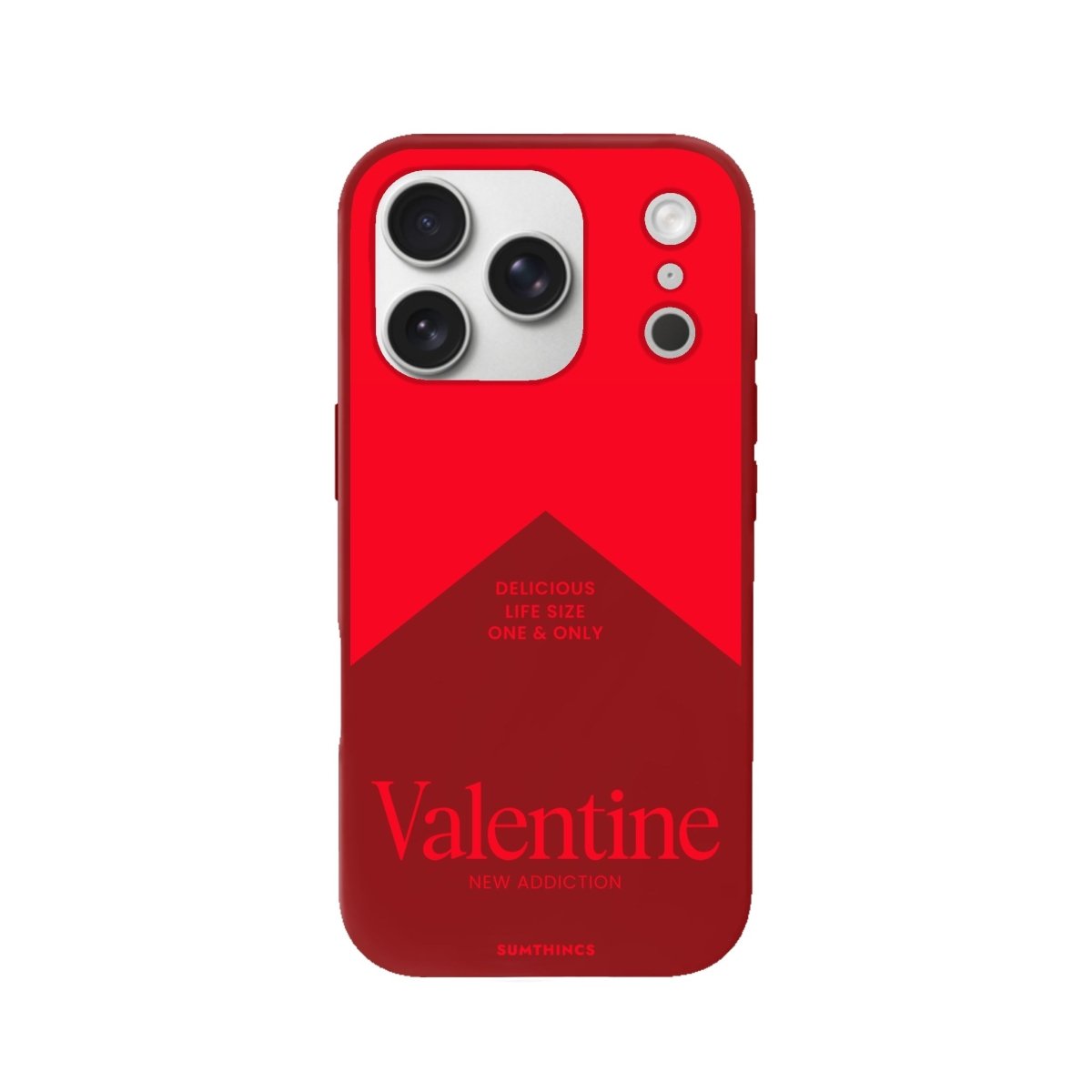 iPhone 17 Pro Valentine Premium Telefon Kılıfı Kırmızı - SUMTHINCS