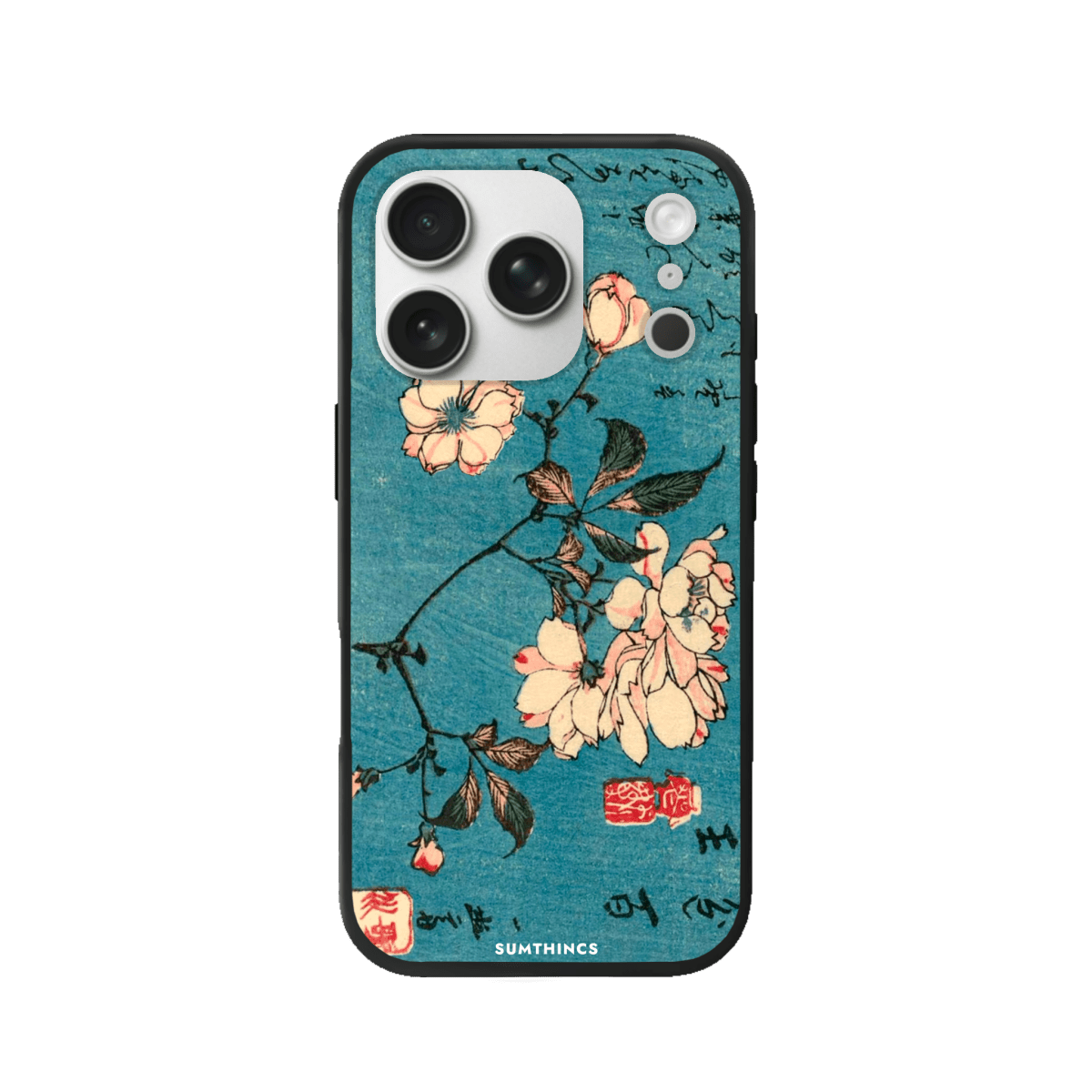 iPhone 17 Pro Vintage Sakura Premium Telefon Kılıfı - SUMTHINCS