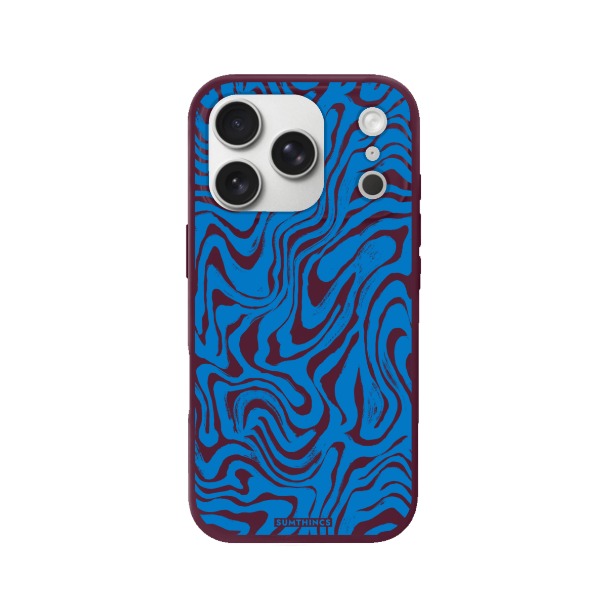 iPhone 17 Pro Vitamin Sea Premium Telefon Kılıfı Bordo - SUMTHINCS