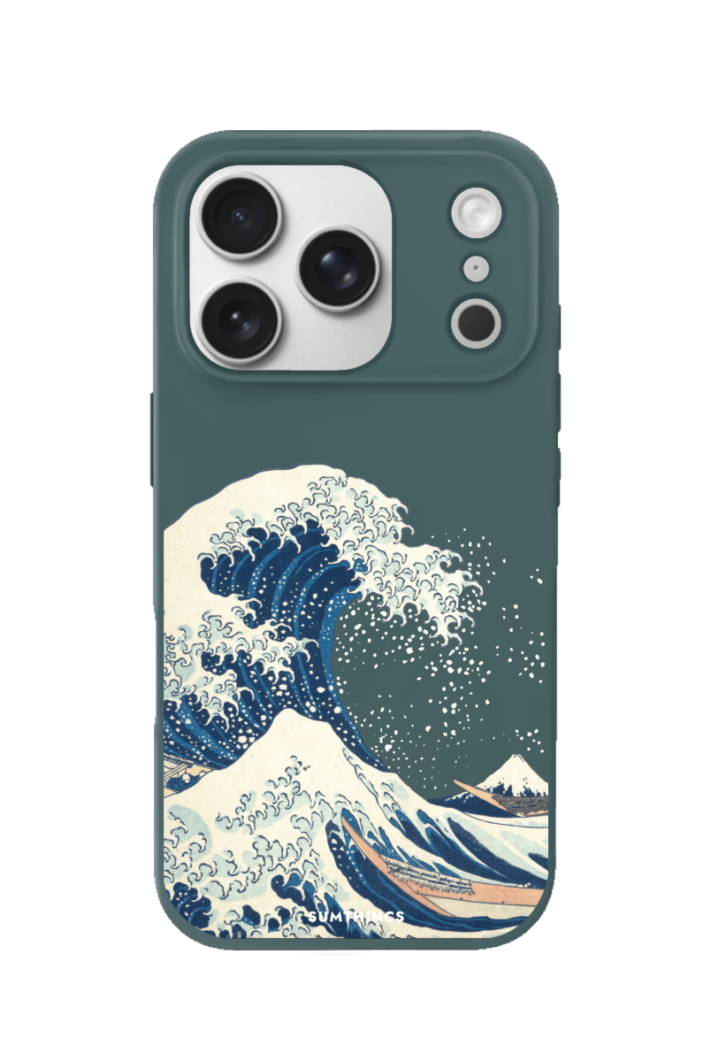 iPhone 17 Pro Waves Premium Telefon Kılıfı Kaktüs Yeşili - SUMTHINCS