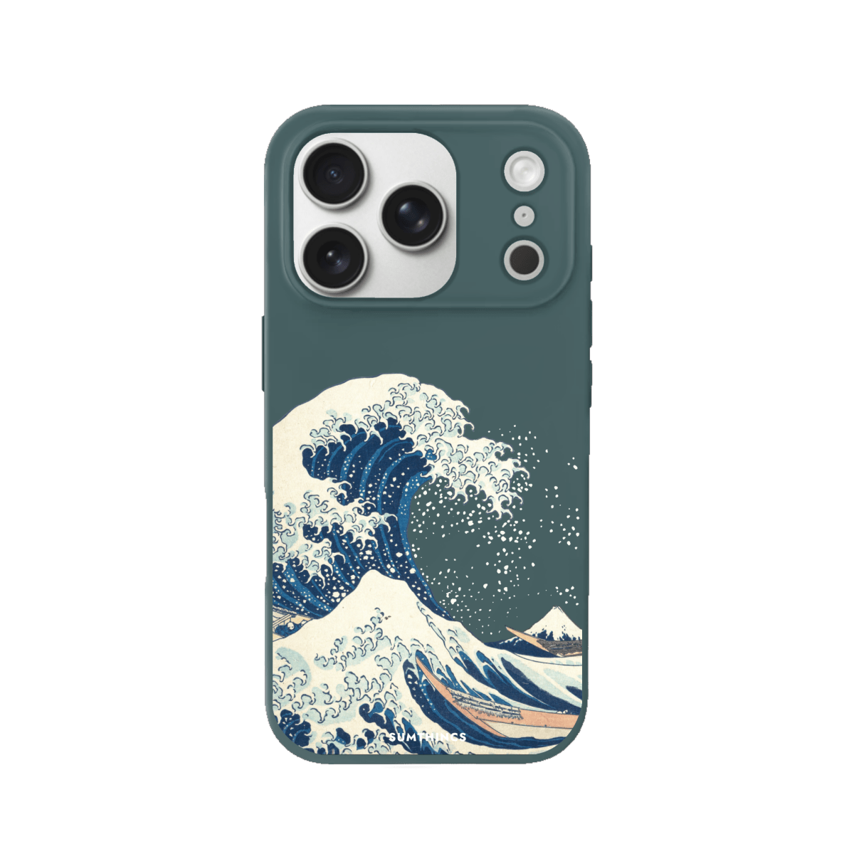 iPhone 17 Pro Waves Premium Telefon Kılıfı Kaktüs Yeşili - SUMTHINCS