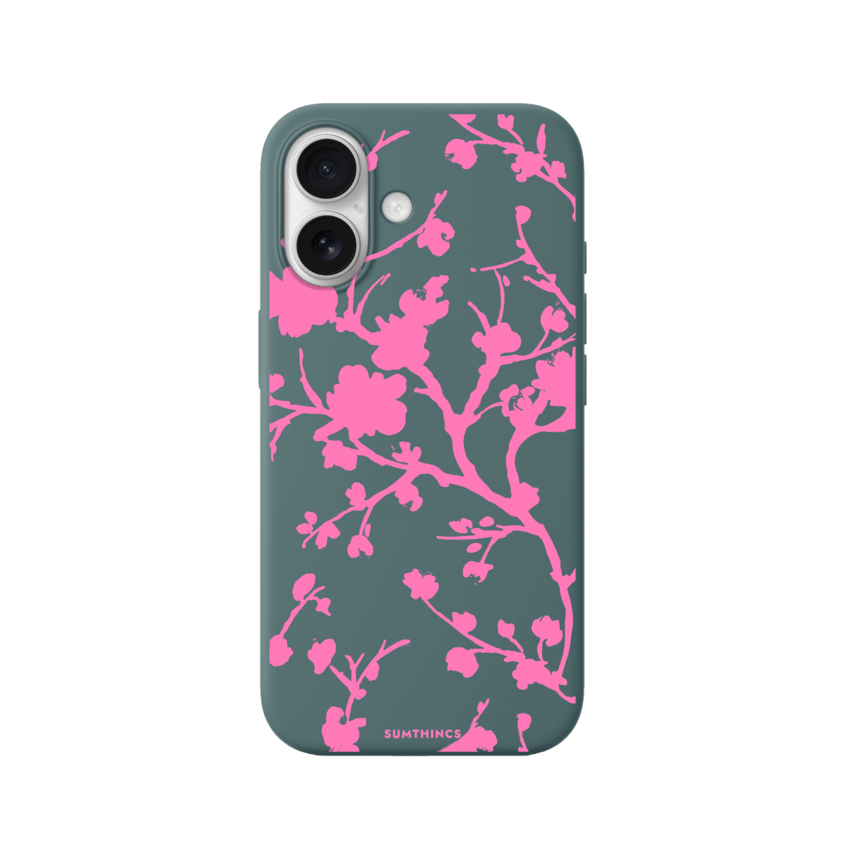 iPhone 17 Sakura Premium Telefon Kılıfı Kaktüs Yeşili - SUMTHINCS