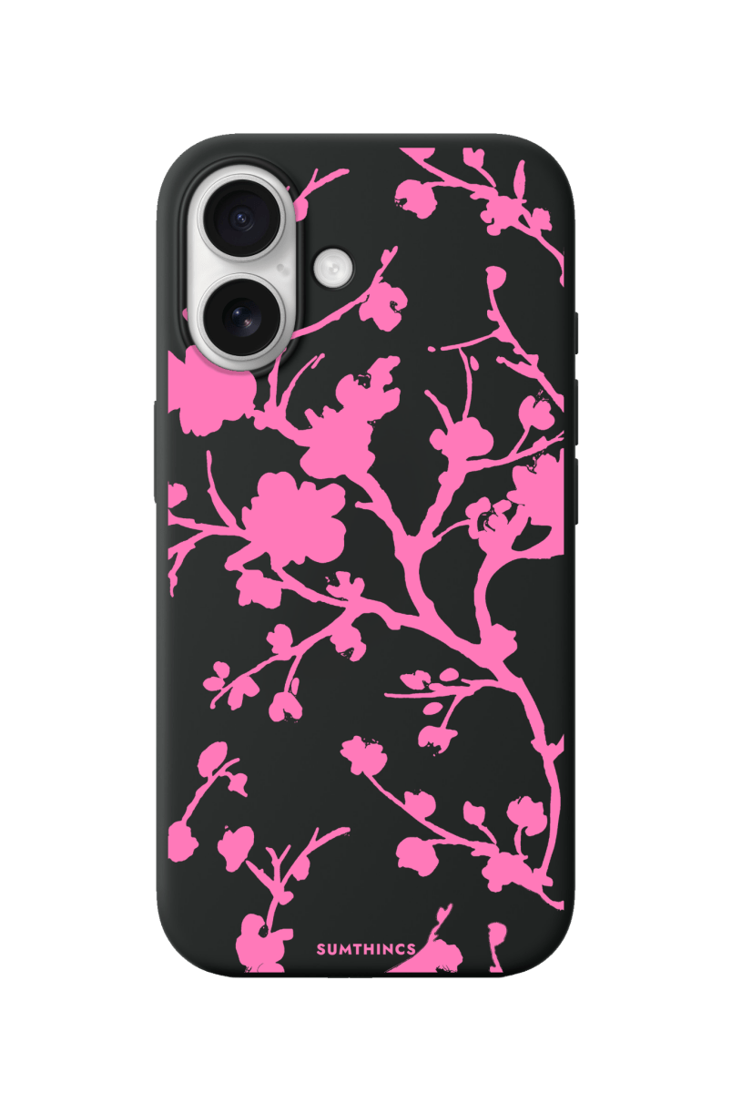 iPhone 17 Sakura Premium Telefon Kılıfı Siyah - SUMTHINCS