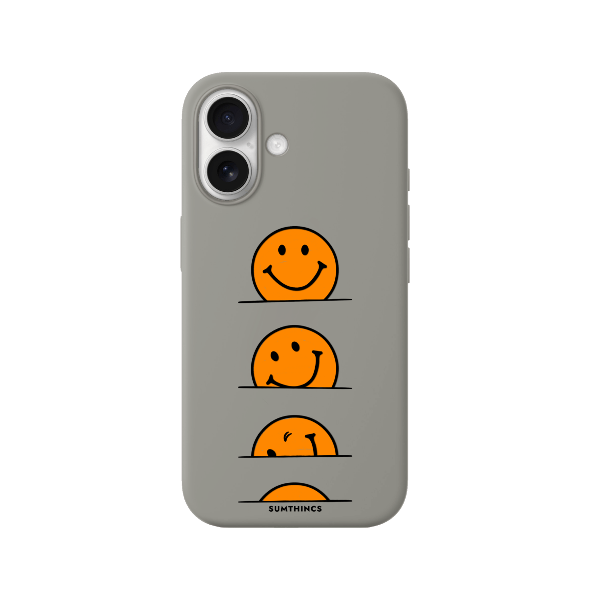 iPhone 17 See You Tomorrow Premium Telefon Kılıfı Gri - SUMTHINCS