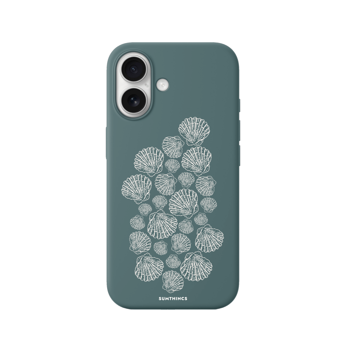 iPhone 17 Shell Print Premium Telefon Kılıfı Kaktüs Yeşili - SUMTHINCS