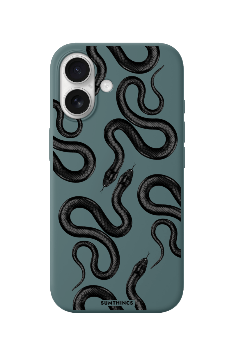 iPhone 17 Snakes Premium Telefon Kılıfı Kaktüs Yeşili - SUMTHINCS