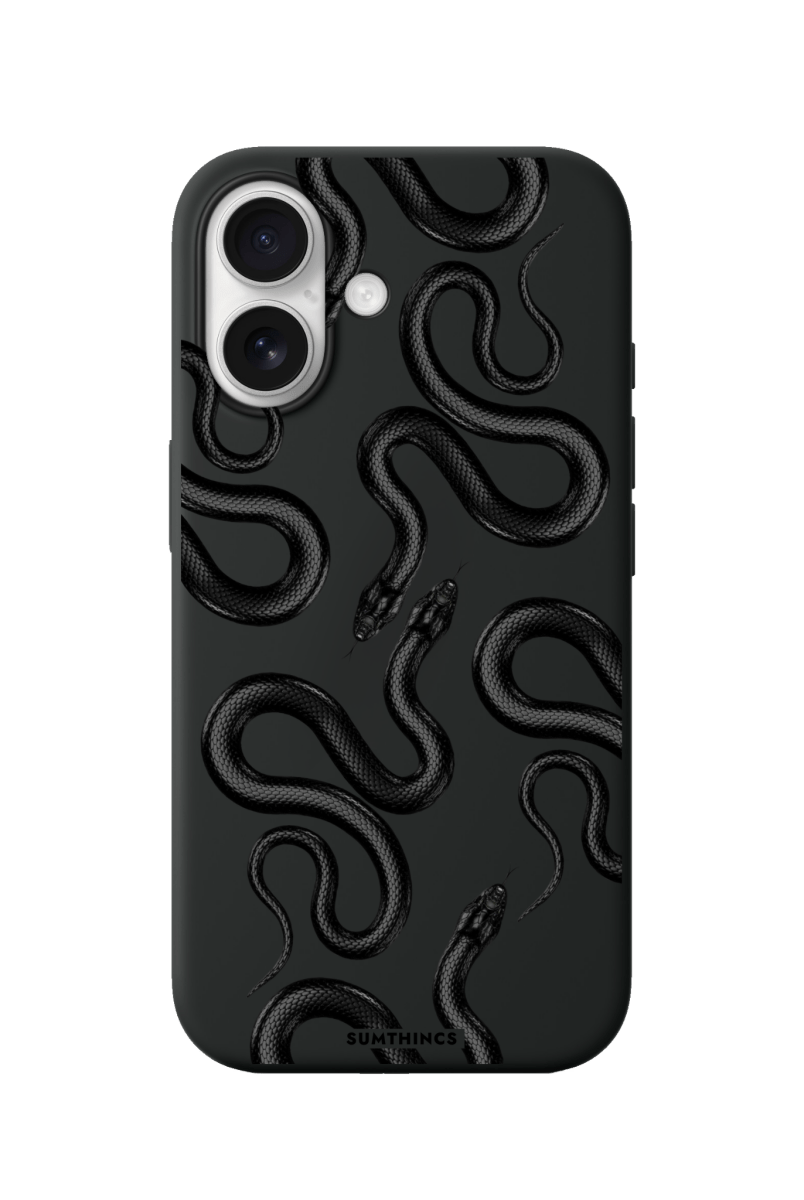 iPhone 17 Snakes Premium Telefon Kılıfı Siyah - SUMTHINCS