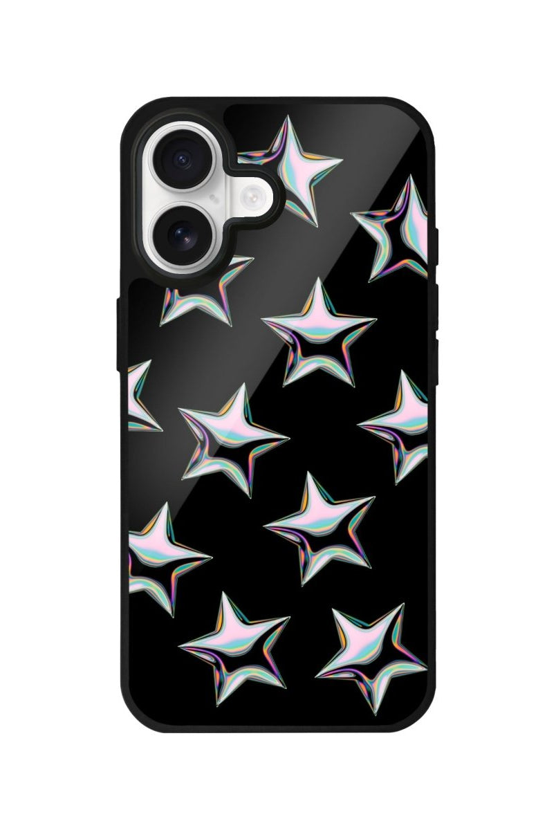 iPhone 17 Stars Glossy Cam Telefon Kılıfı - Sumthincs