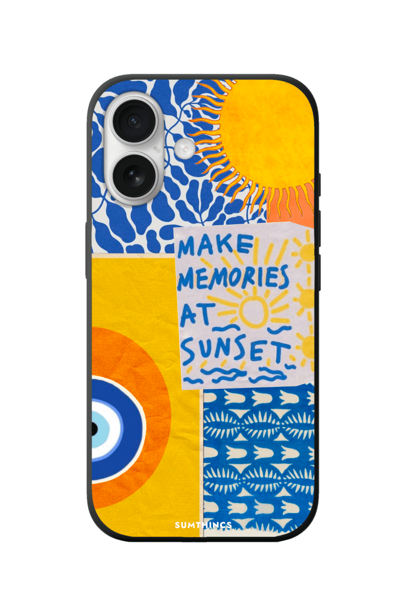 iPhone 17 Sunset Collage Premium Telefon Kılıfı - SUMTHINCS