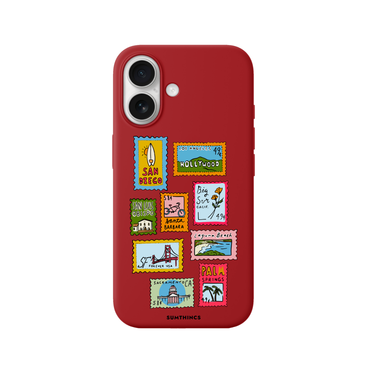 iPhone 17 The Grand Tour Premium Telefon Kılıfı Kırmızı - SUMTHINCS