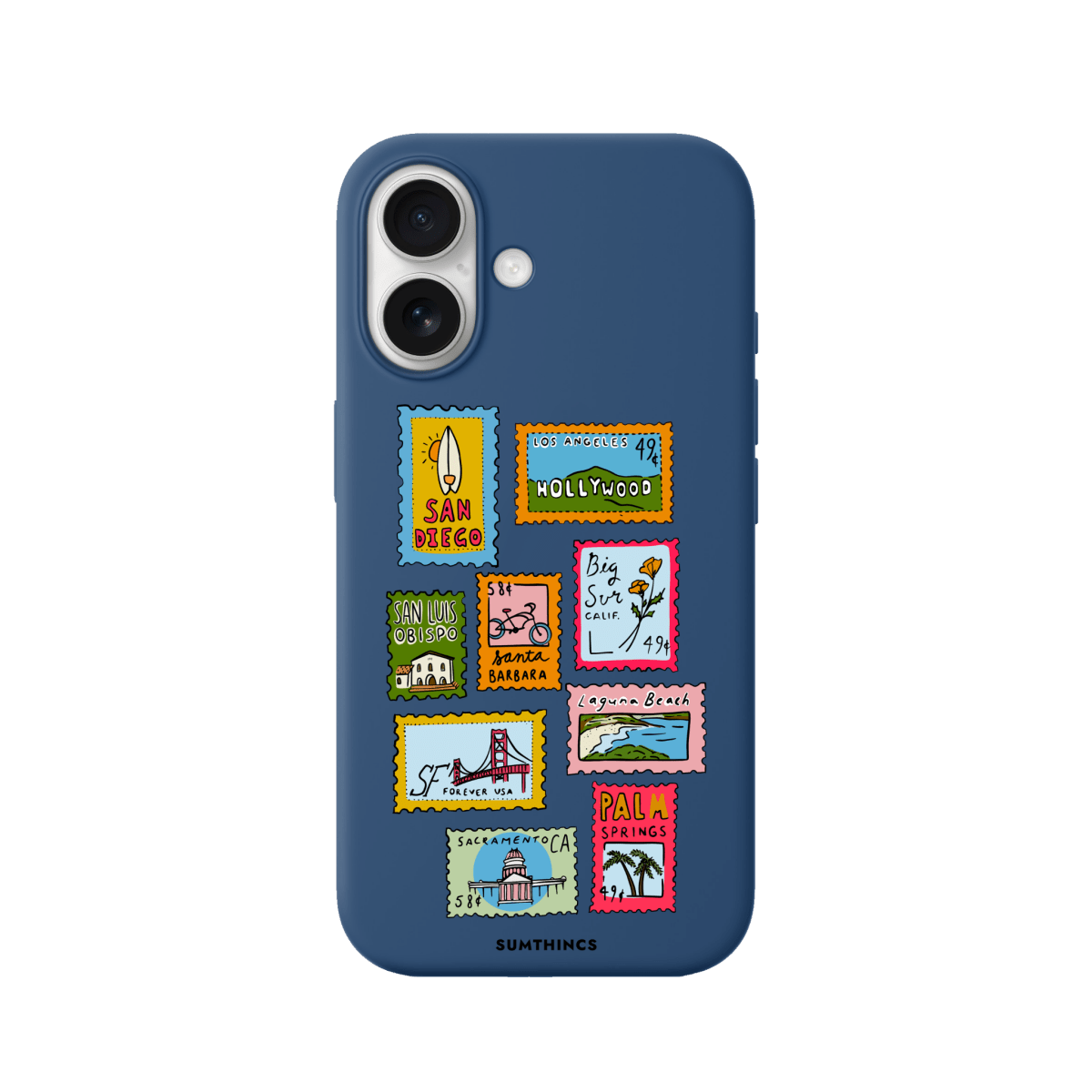 iPhone 17 The Grand Tour Premium Telefon Kılıfı Pasifik Mavi - SUMTHINCS