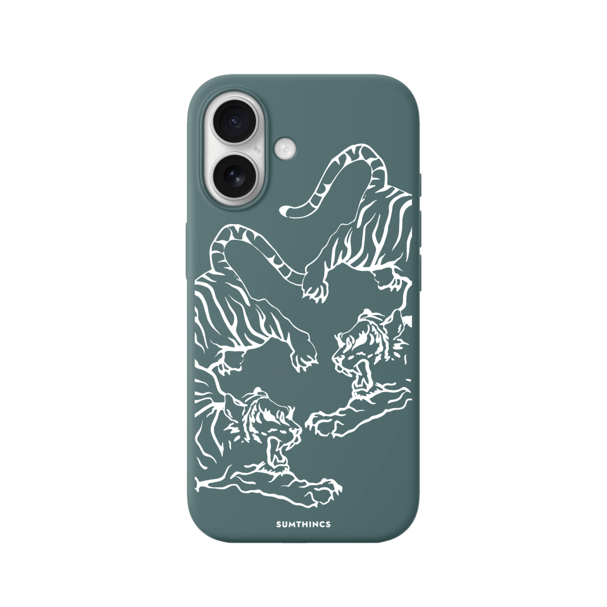 iPhone 17 Tigers Premium Telefon Kılıfı Kaktüs Yeşili - SUMTHINCS