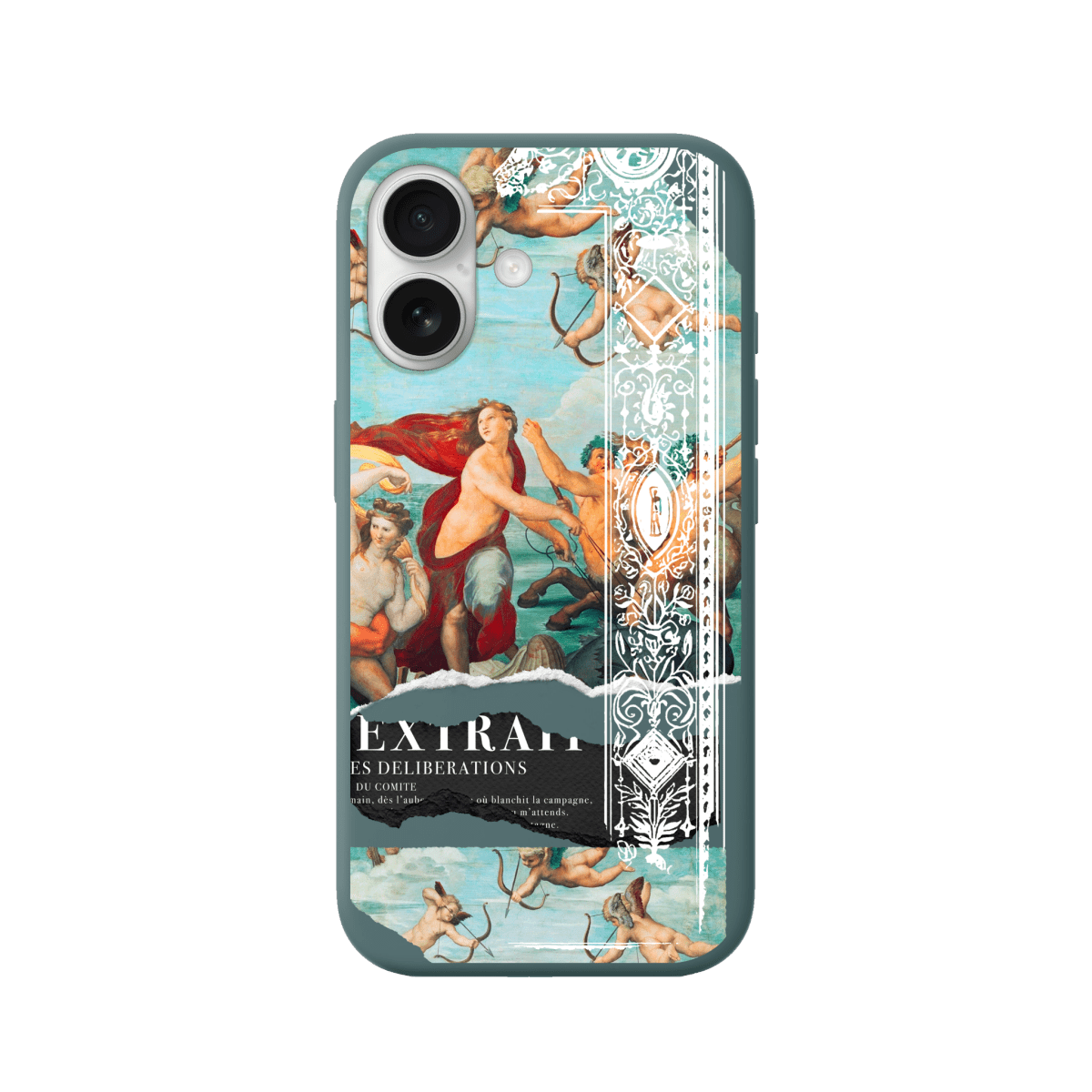 iPhone 17 Triumph of Galatea Premium Telefon Kılıfı Kaktüs Yeşili - SUMTHINCS