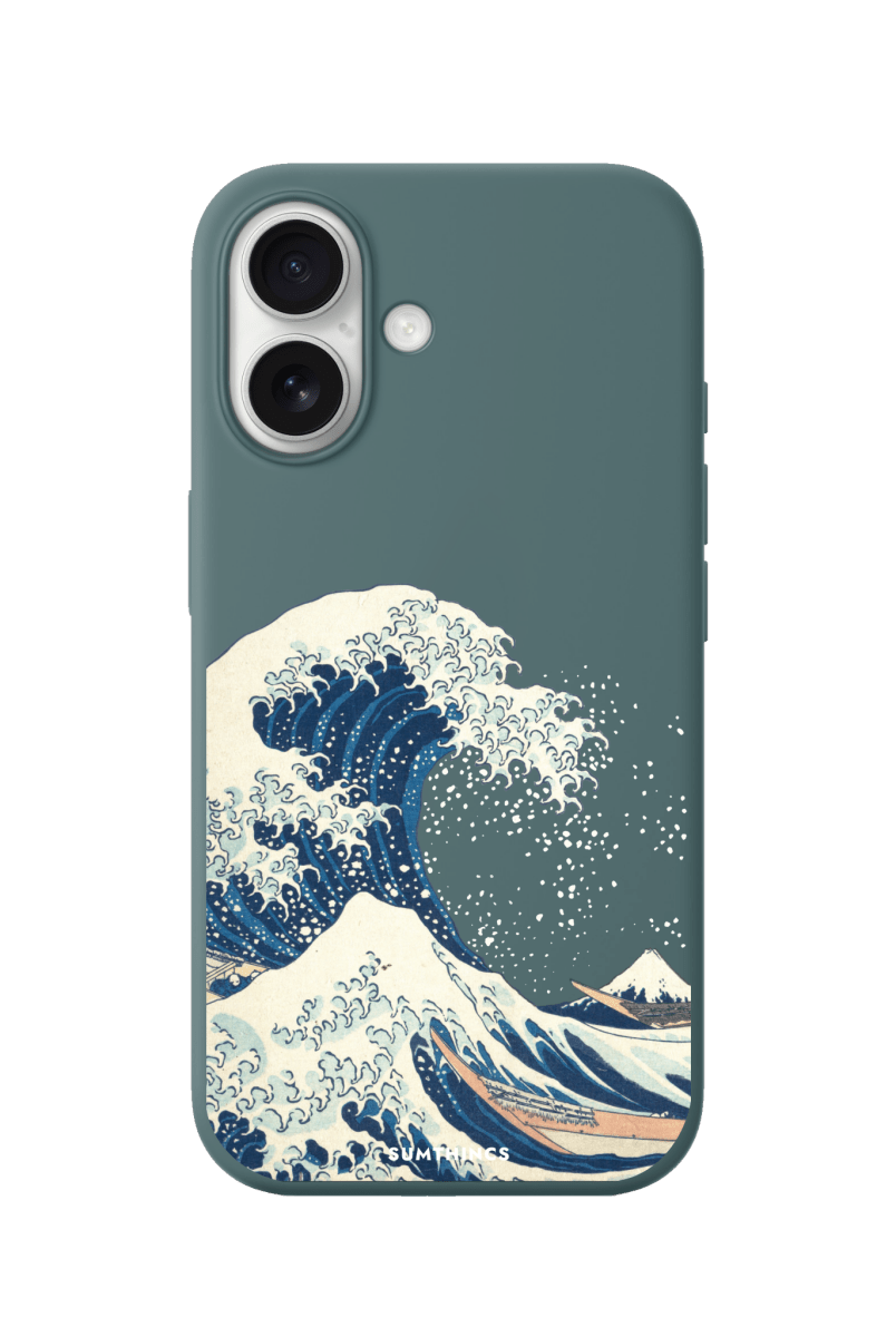 iPhone 17 Waves Premium Telefon Kılıfı Kaktüs Yeşili - SUMTHINCS