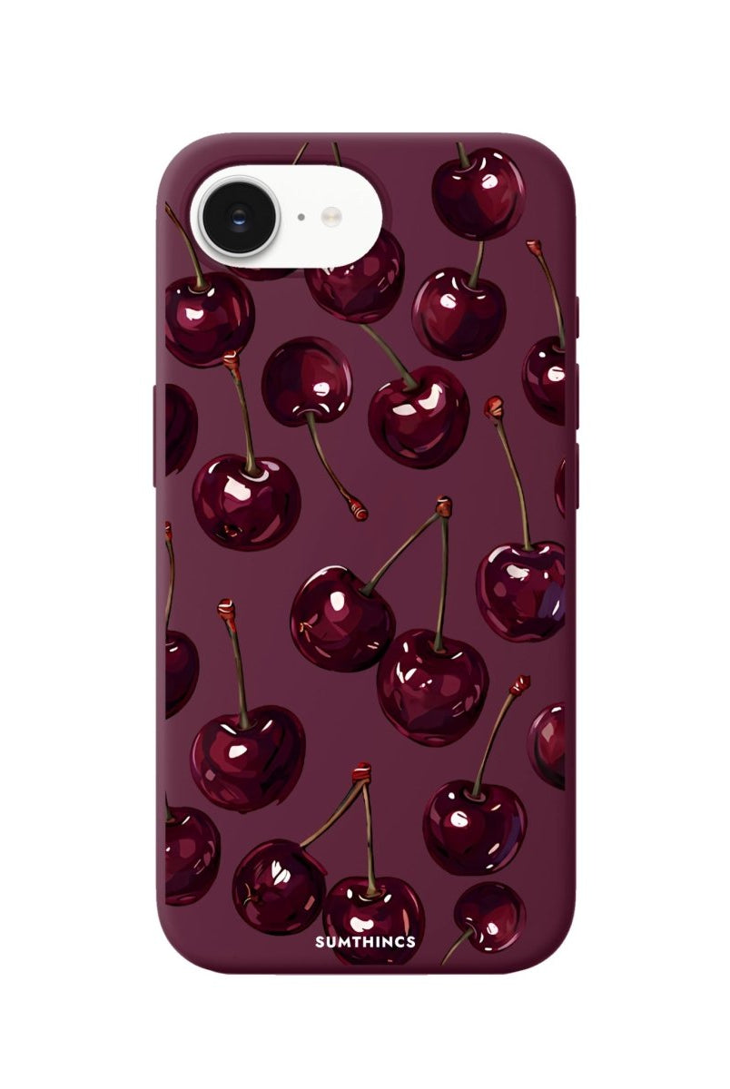 iPhone 17E Ruby Premium Telefon Kılıfı Bordo - Sumthincs