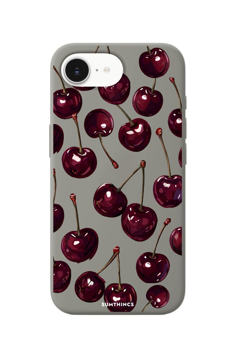 iPhone 17E Ruby Premium Telefon Kılıfı Gri - Sumthincs