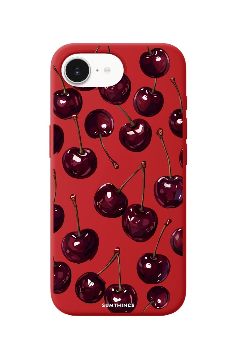 iPhone 17E Ruby Premium Telefon Kılıfı Kırmızı - Sumthincs