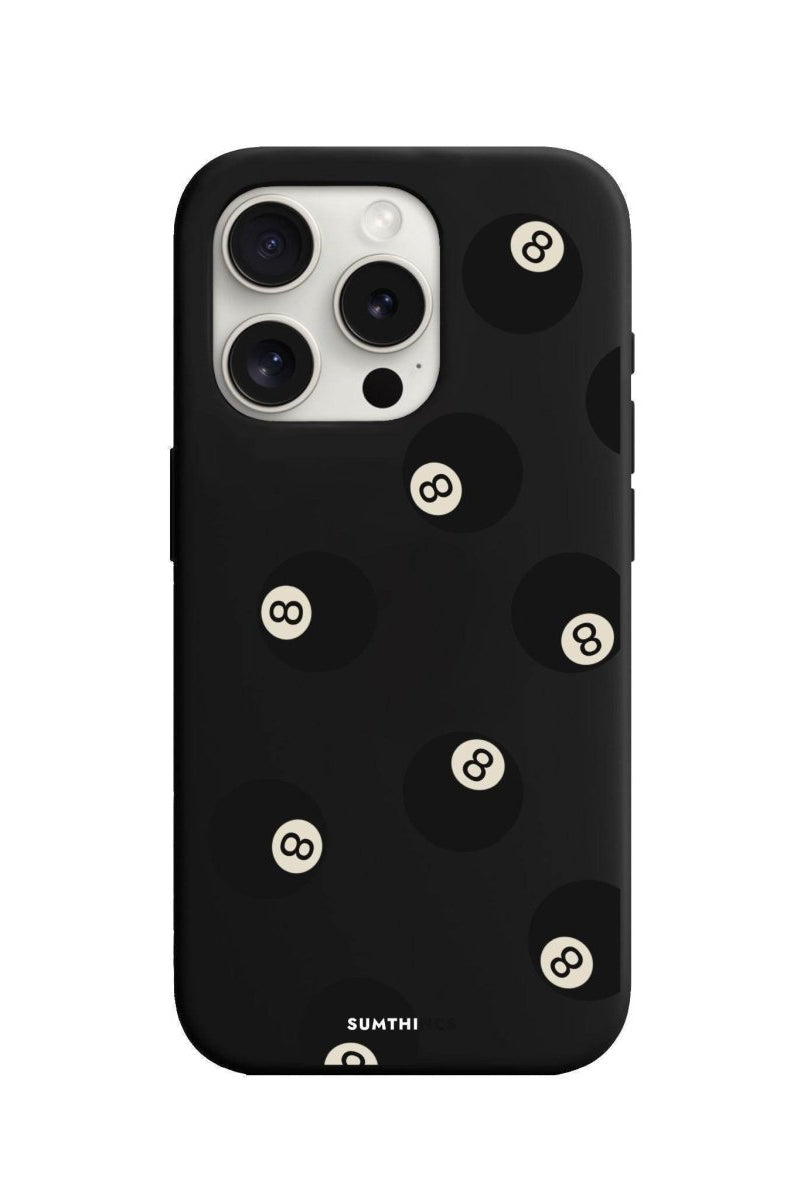 iPhone 7 Plus/8 Plus 8Ball Premium Telefon Kılıfı Siyah - SUMTHINCS