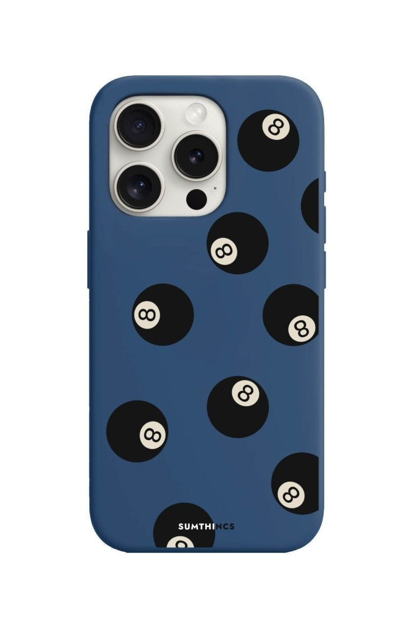 iPhone 7 Plus/8 Plus 8Ball Premium Telefon Kılıfı Pasifik Mavi - SUMTHINCS