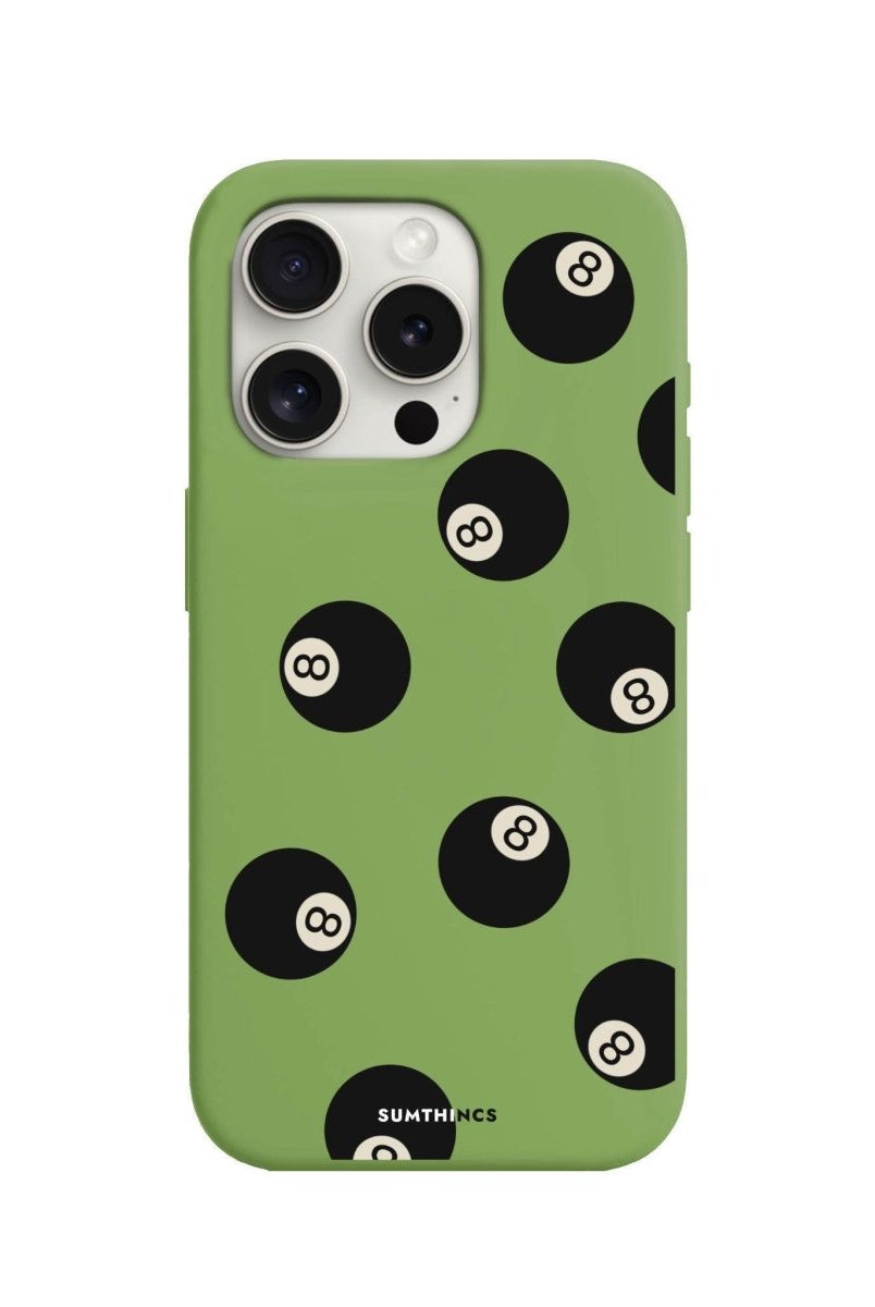 iPhone 7 Plus/8 Plus 8Ball Premium Telefon Kılıfı Fıstık Yeşili - SUMTHINCS