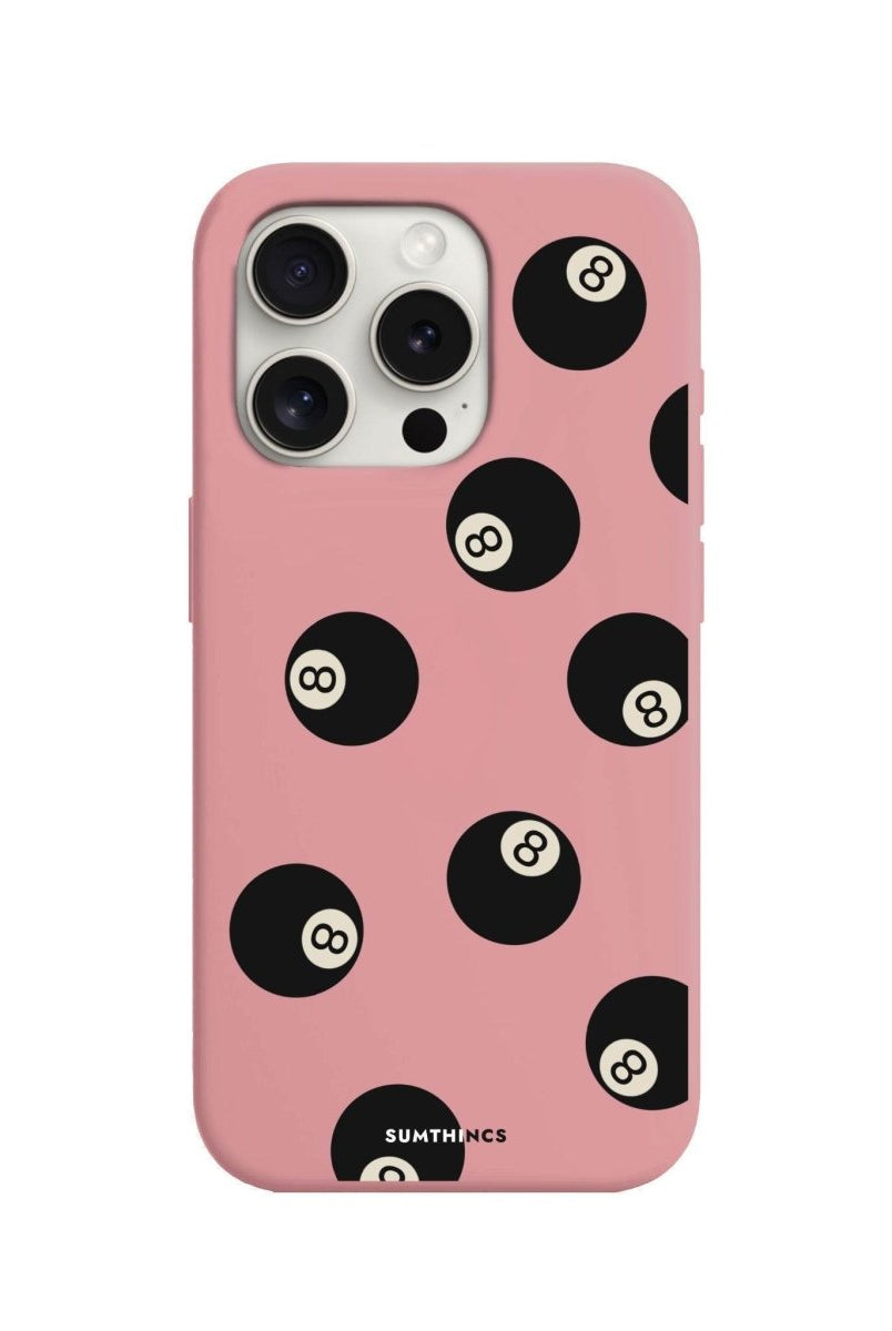 iPhone 7 Plus/8 Plus 8Ball Premium Telefon Kılıfı Pembe - SUMTHINCS