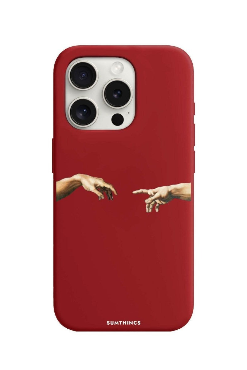 iPhone 7 Plus/8 Plus Adam's Creation Premium Telefon Kılıfı Kırmızı - SUMTHINCS