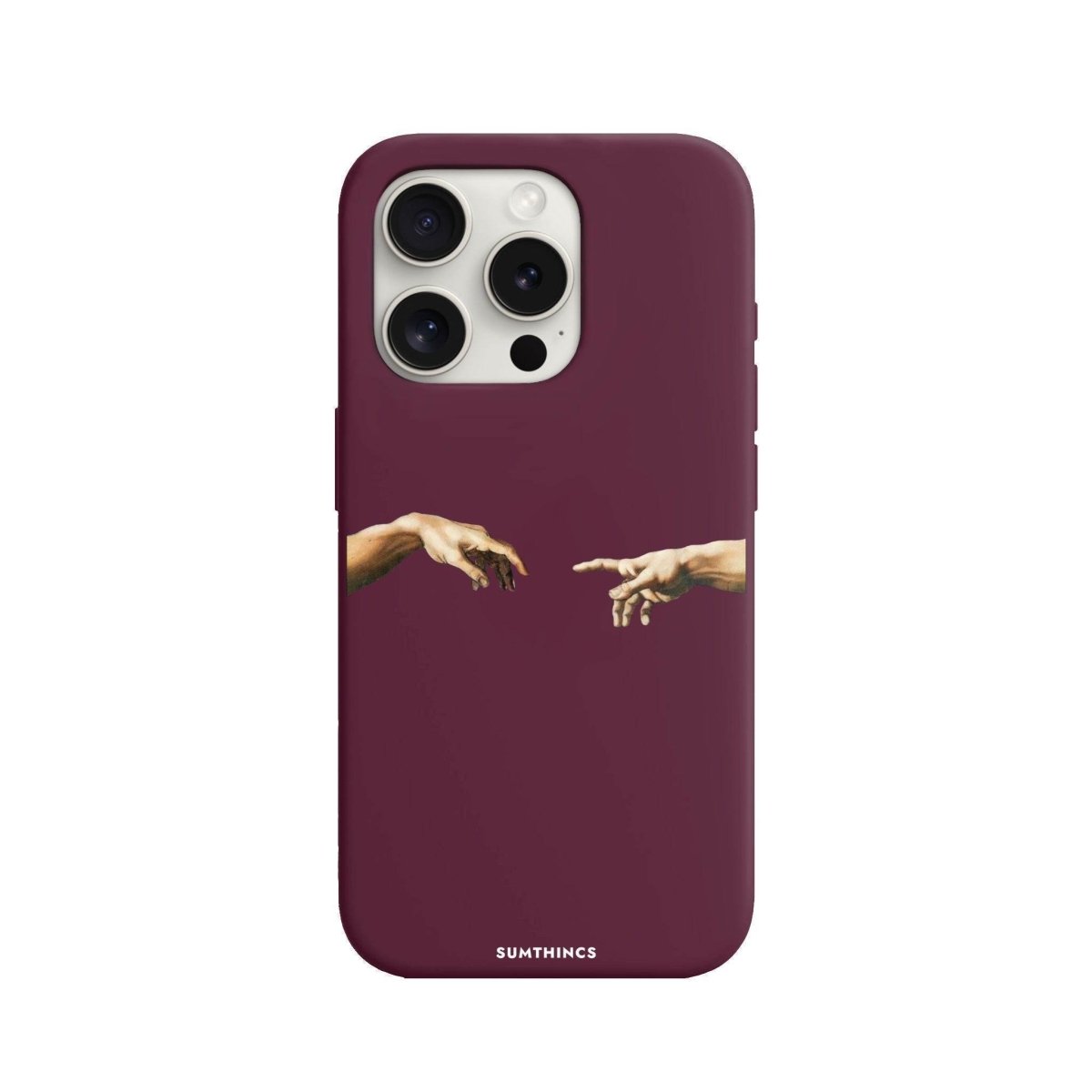 iPhone 7 Plus/8 Plus Adam's Creation Premium Telefon Kılıfı Bordo - SUMTHINCS